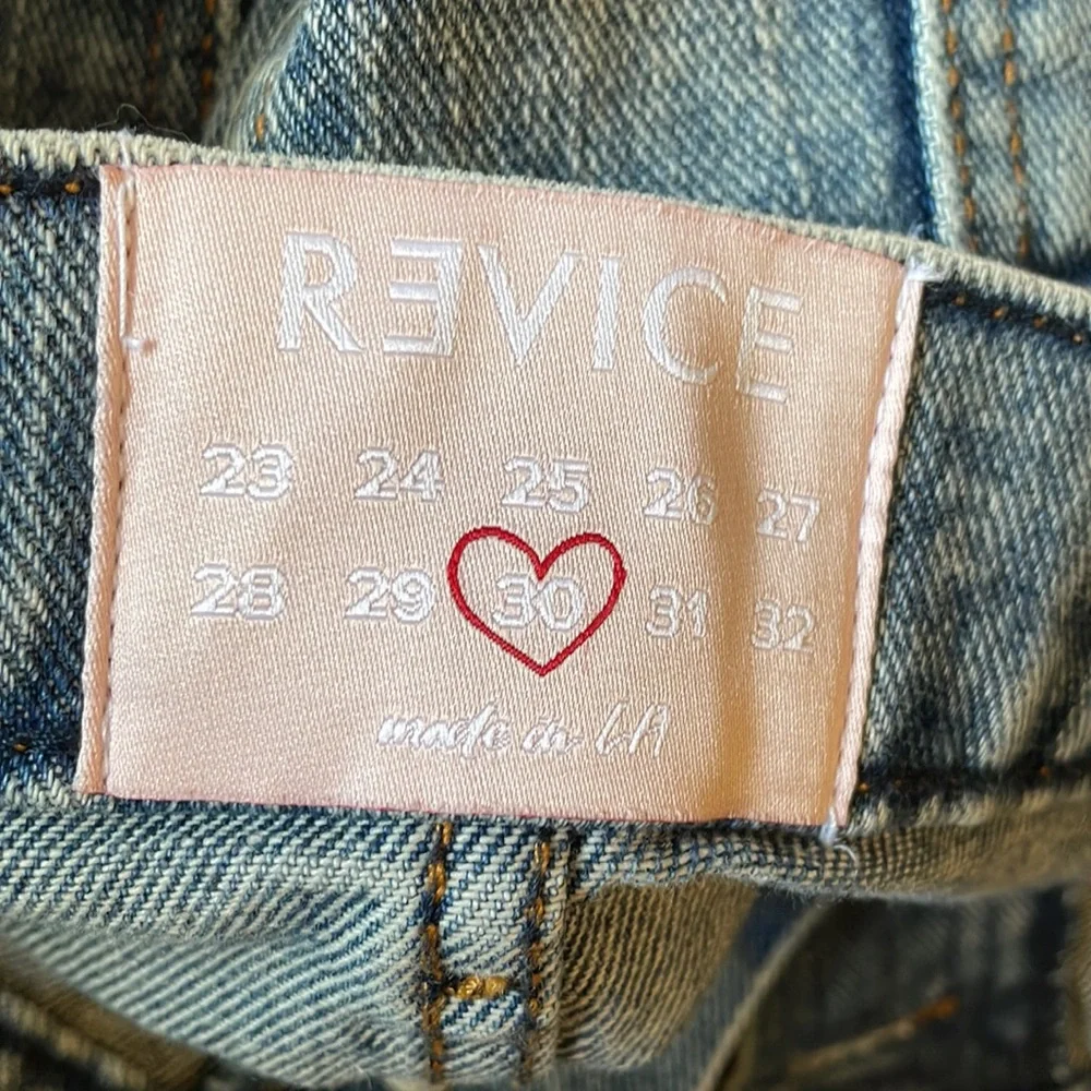 REVICE denim distressed